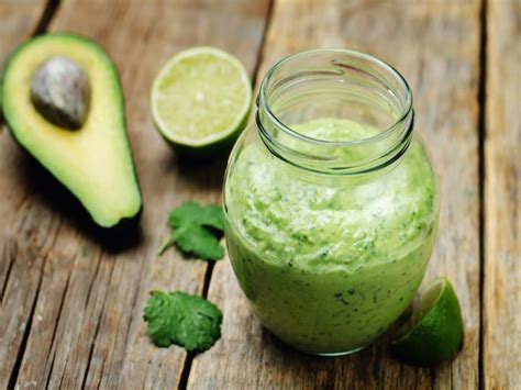 Aderezo De Aguacate Con Yogurt Para Ensaladas Alto En Prote Na