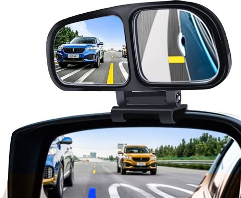 Amazon Biqing Auxiliary Mirror Black Adjustable Car Reversing