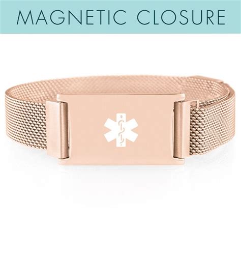 Urban Medical Alert In Rose Tone I Like This One For Being Nice Everyday Alert Jewelry