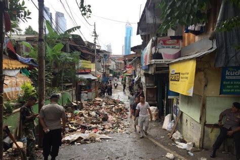 Tidak Ada Lagi Titik Banjir Di Jakarta Pusat Antara News