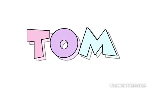 Tom Logo Free Name Design Tool From Flaming Text