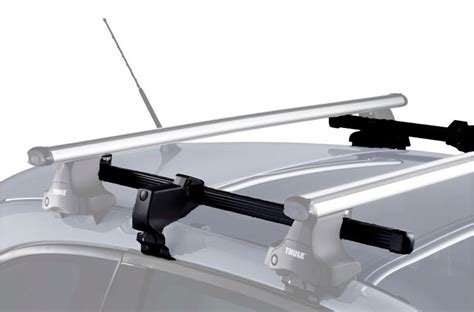 Fiat Thule Rapid Traverse Silver Aeroblade Base Roof Rack