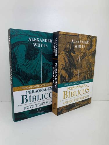 Kit Livros Personagens B Blicos Antigo E Novo Testamento Alexander