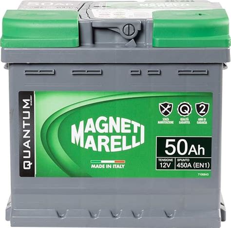 Magneti Marelli Batteria Per Auto Ah V A En Per Cassetta L