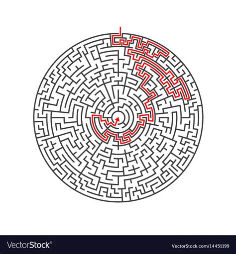 Maze labyrinth greek puzzle challenge Royalty Free Vector