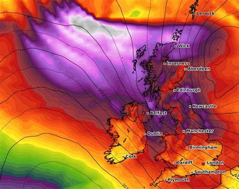 UK weather warnings MAPPED: Where are weather warnings in place - Is ...