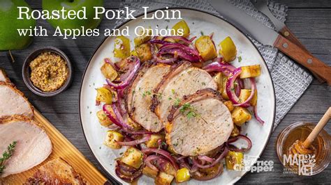 Roast Pork Loin With Apples