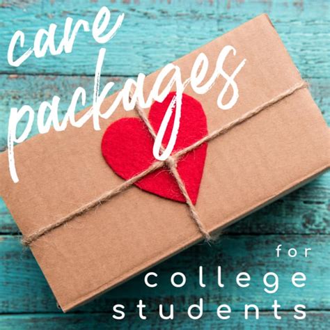 Red College Care Package Idea Organized 31