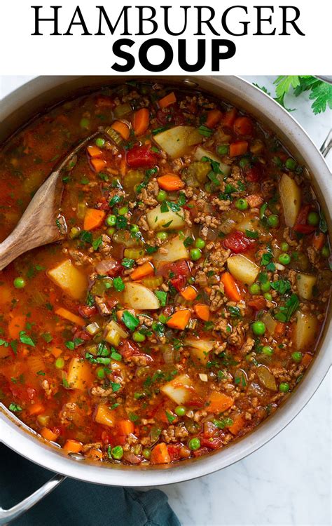 Hamburger Soup Cooking Classy
