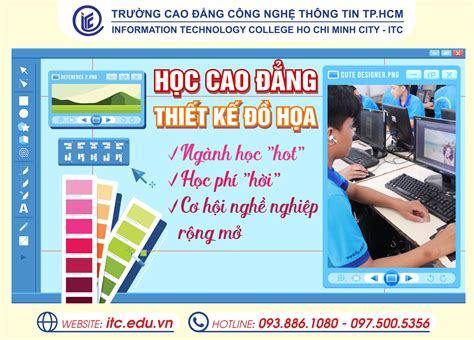 Học Cao đẳng Thiết kế đồ họa Ngành học hot học phí hời cơ hội nghề nghiệp rộng mở