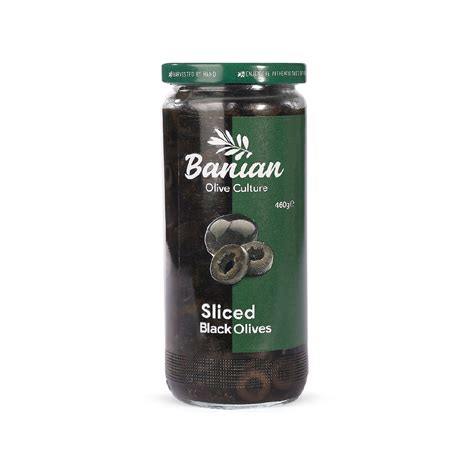 Sliced Black Olive Banian Food Industry