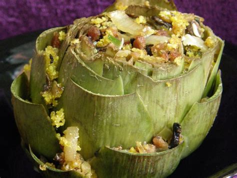 Christmas With The Ancestors Sicilian Stuffed Artichoke Recipe