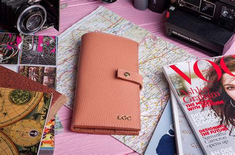 Personalized Travel Wallet Leather Travel Document Organiser | Etsy