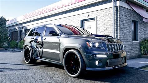 The Crew MotorFest 1000HP Trackhawk Cruise Pulls Supercharger Whine