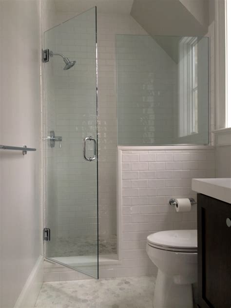 Frameless Inline Shower Enclosures