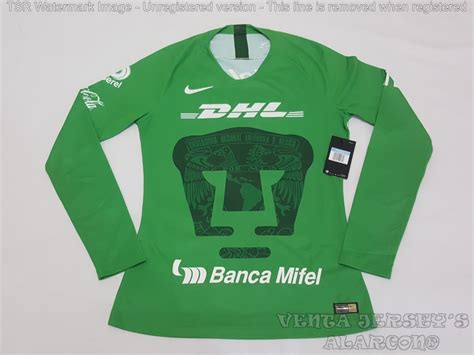 Pumas UNAM 2018 19 GK Away Kit