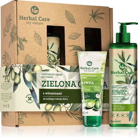 Farmona Herbal Care Green Olive Coffret Para Corpo Notino Pt