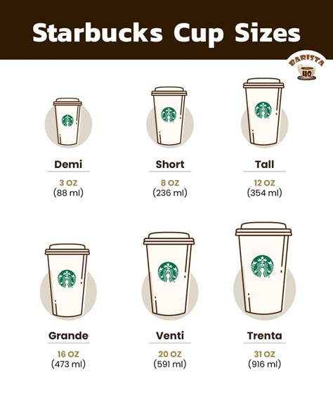 Crack The Code To Starbucks Cup Sizes Essential 2024 Guide