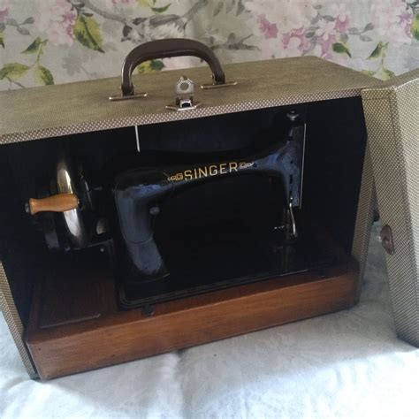 Antique Hand Crank Sewing Machine Singer Model No 28k In A Etsy