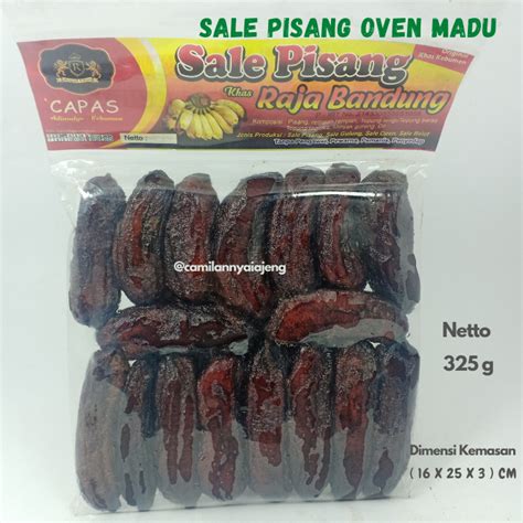 Sale Pisang Basah Asap Madu Oven Manis Legit Enak Asli Khas Kebumen 325