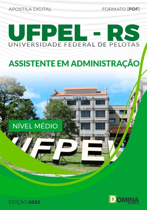 Apostila UFPEL RS 2023 Assistente em Administração