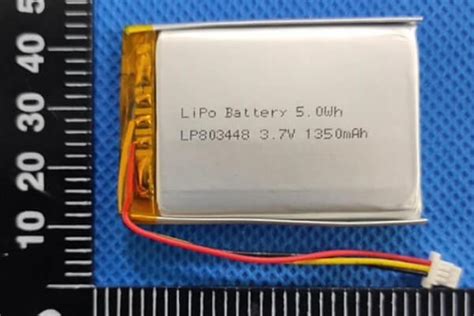 Certificated V Rechargeable Lithium Polymer Batteries Lp