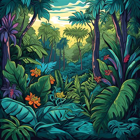 16 Stunning Jungle Pictures Digital Art - Etsy