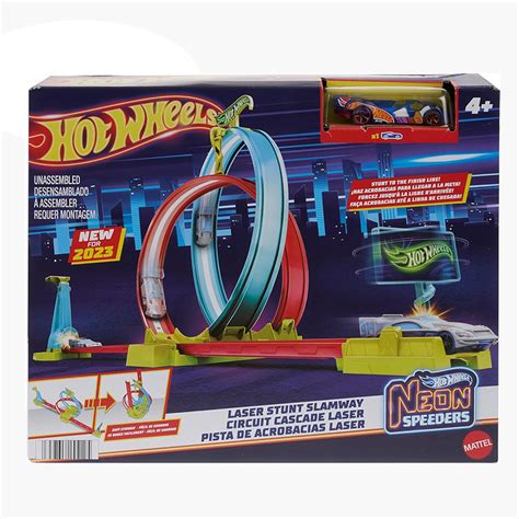 HOT WHEELS LASER STUNT SLAMWAY ASST TOYBEEZ