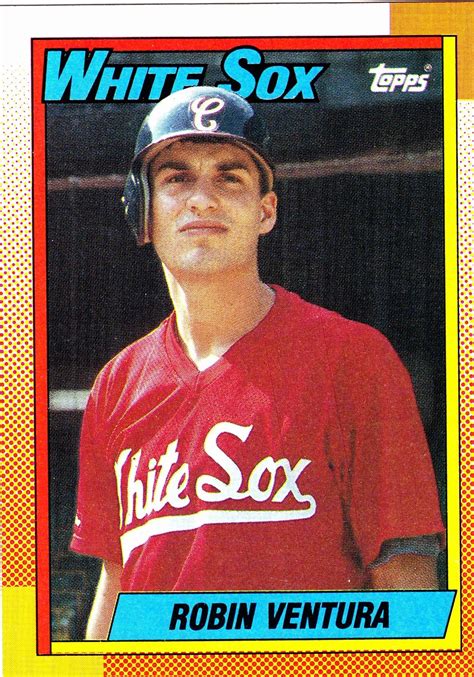 Robin Ventura Rookie Card 1990 Printable Cards