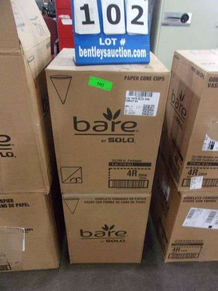 Boxes Bare Paper Cone Cups 2x Money Bentley And Associates Llc