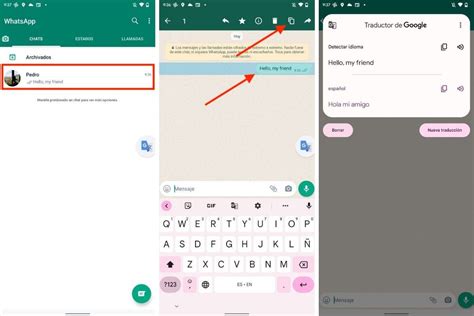 Cómo Traducir Mensajes En Whatsapp Sin Instalar Nada Tecnoguia