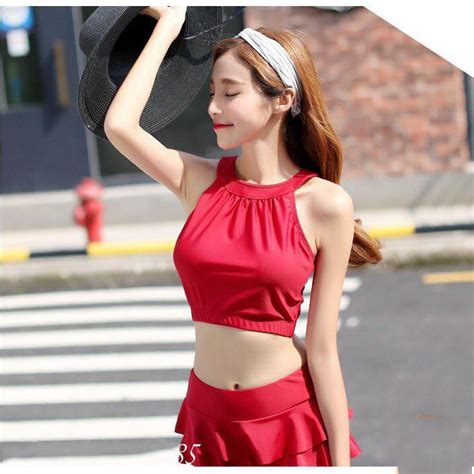 Áo tắm kiểu thể thao đa năng Bộ áo tắm bikini buộc dây yếm kèm quần