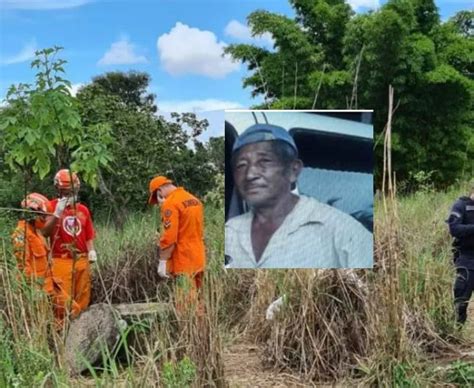 Idoso que estava desaparecido é encontrado morto dentro de poço