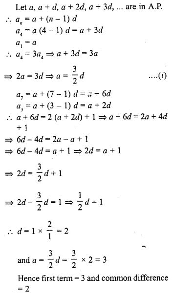 RD Sharma Class 10 Solutions Chapter 5 Arithmetic Progressions Ex 5 4