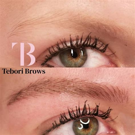 Cejas tatuadas pelo a pelo antes y después Tebori Brows