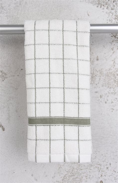 Kitchen Hand Towels with Loop | Cotton Terry Cloth Dish Towels – The ...