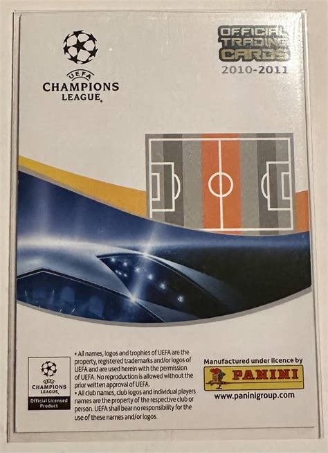 Yahooオークション 2010 Panini Uefa Champions League Frank Lampa