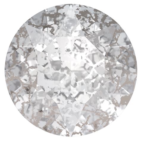 Swarovski 1088 Xirius Chaton Crystal Silver Patina SS24 | HarMan Importing