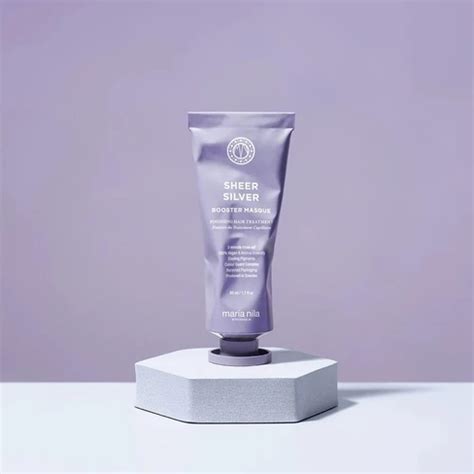 Maria Nila Sheer Silver Booster Masque For Blonde And Grey Hair SweetCare United States