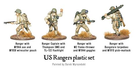 Warlord Games 28mm Bolt Action Us Rangers Wonderland Models Wgb Ai