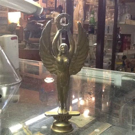 Antique Trophy Topper Nude Woman