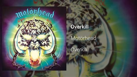 Motorhead Overkill Album Cover