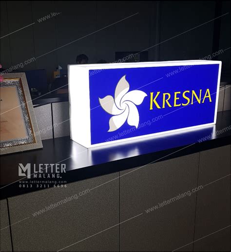 Pembuatan Neon Box Murah Harga Terbaru Letter Malang Advertising