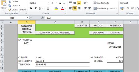 Sistema De FacturaciÓn Aplicando Bases De Datos Y Macros Trabajo Final