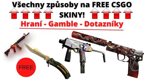 CS GO SKINY ZDARMA Nejlepší způsoby YouTube