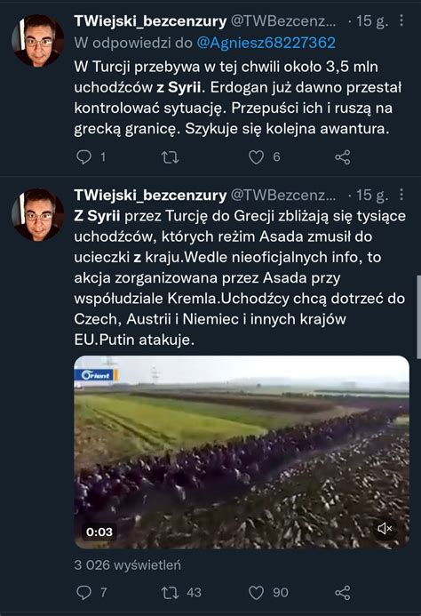 Andrzej on Twitter Tomasz znów manipuluje zajrzał na propagandowe