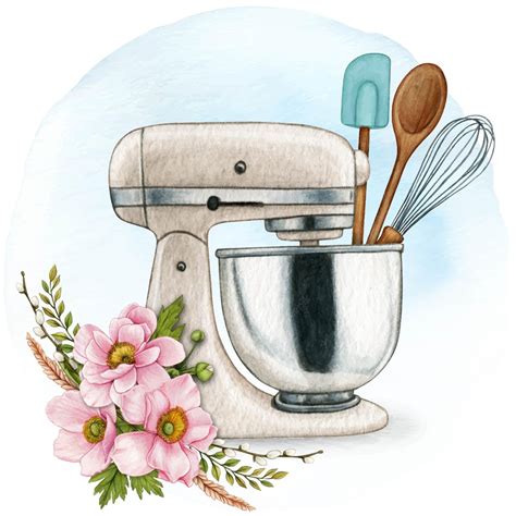 Stand Mixer Clipart