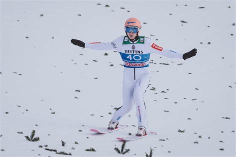 Innsbruck Turniej Czterech Skoczni Lanisek Najlepszy W Kwalifikacjach