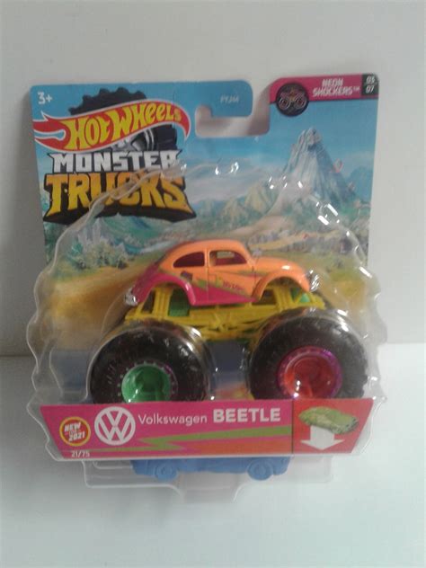 Hot Wheels Monster Trucks Volkswagen Beetle New For 2021 Etsy