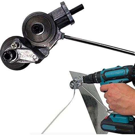 2022 New Electric Drill Plate Cutter Attachment Drill Attachment Metal ...